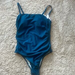 Cupshe shirred front OP swimsuit size M